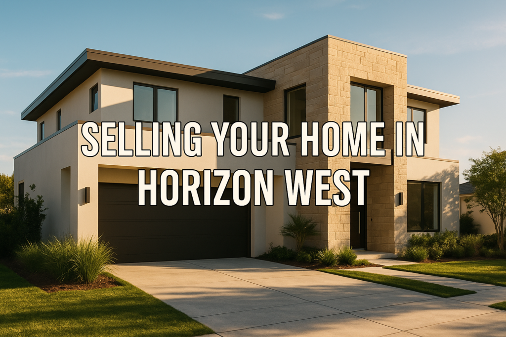 How many days does it take to sell a home in horizon west?