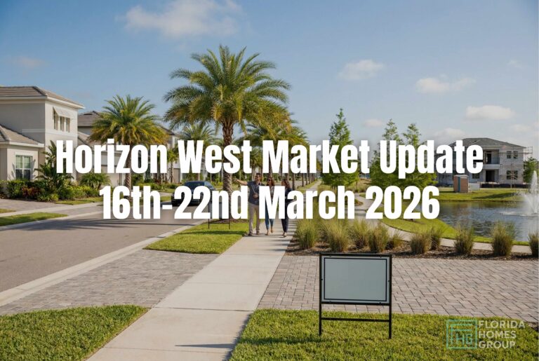 Horizon West Real Estate Market Update — Week of 16 – 22nd March