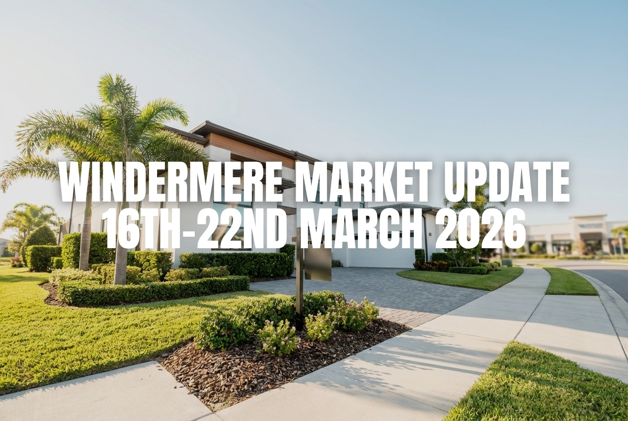 Windermere Real Estate Market Update — Week of 16 – 22nd March