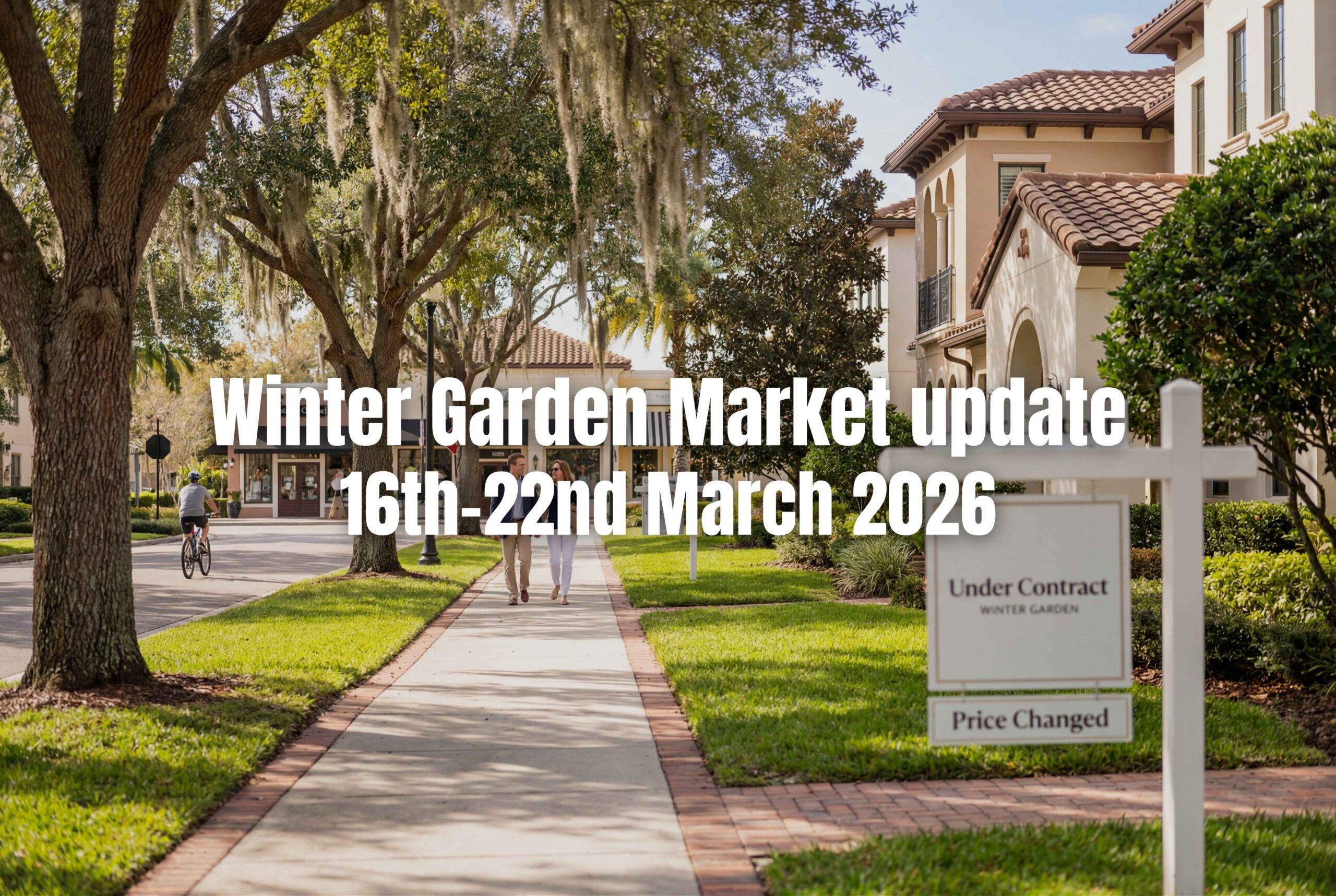 Winter Garden Real Estate Market Update — Week of 16–22 March